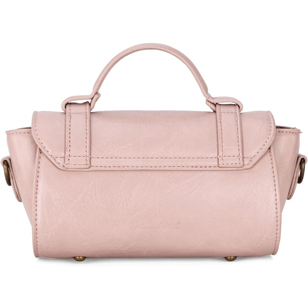 Montana West Pink Mini Bag with Gold Accents - Picture 2 of 6